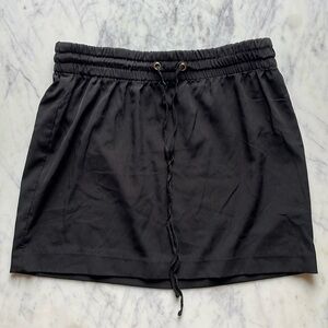 Express Black XS Sporty Mini Skirt